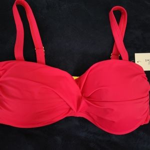 NWT Swimsuits for all PINK bikini top
